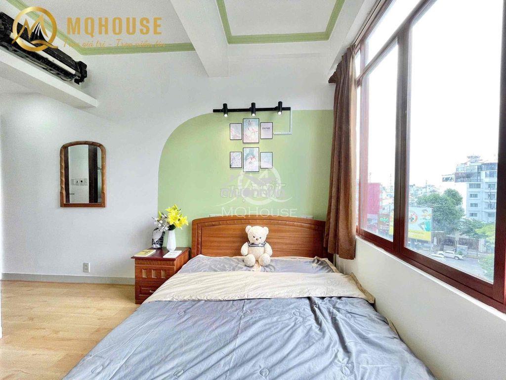 🔥Cho thuê phòng studio cửa sổ lớn có thang máy ngay cv hoàng văn thụ - 4