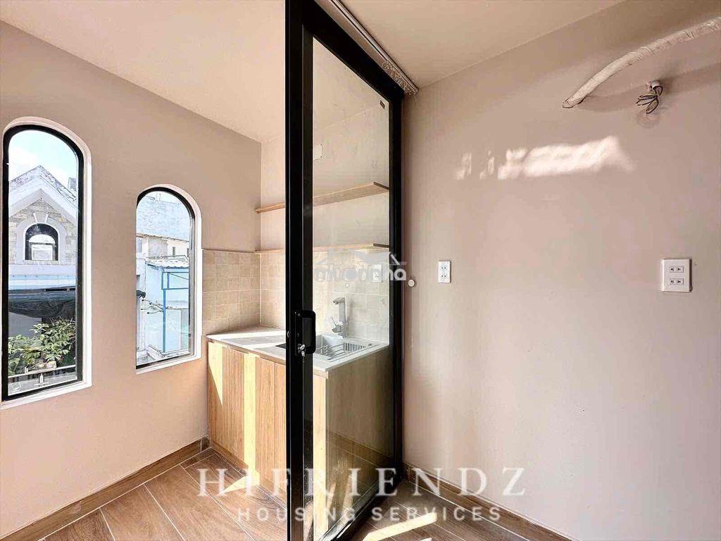 Studio tách bếp - nguyễn thái sơn - mới 100% có ban công - 4