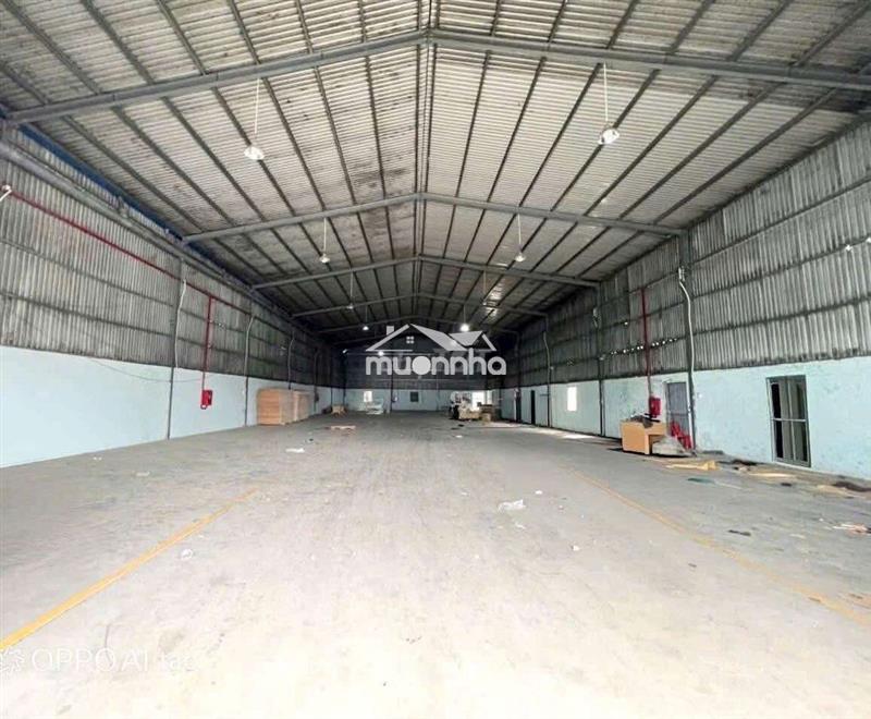 Xưởng thuận an 1300m²  sẵn pccc ,văn phòng đường cont 60tr/tháng