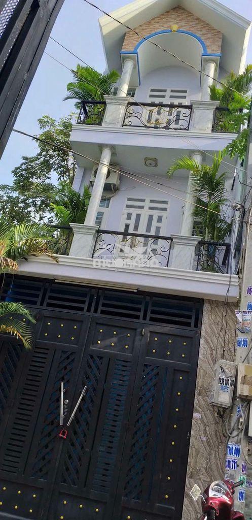 Cho thuê nhà 3 lầu đẹp đường 8m phường tân chánh hiệp q12