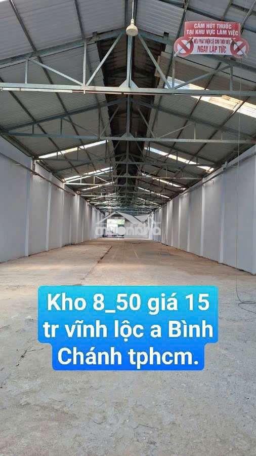 Kho thuê 400m đường vĩnh lộc a bình chánh tphcm