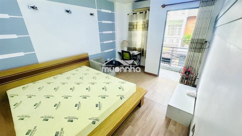 Phòng gò vấp có ban công full giường nệm máy lạnh máy giặt tolet riêng