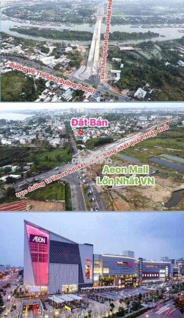 Đất ngay aeonmall hiệp hoà - 3