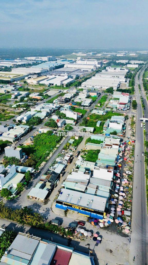 Bán cặp nền góc 172m2 ngay chợ long hậu, vị trí mặt tiền kinh doanh - 2