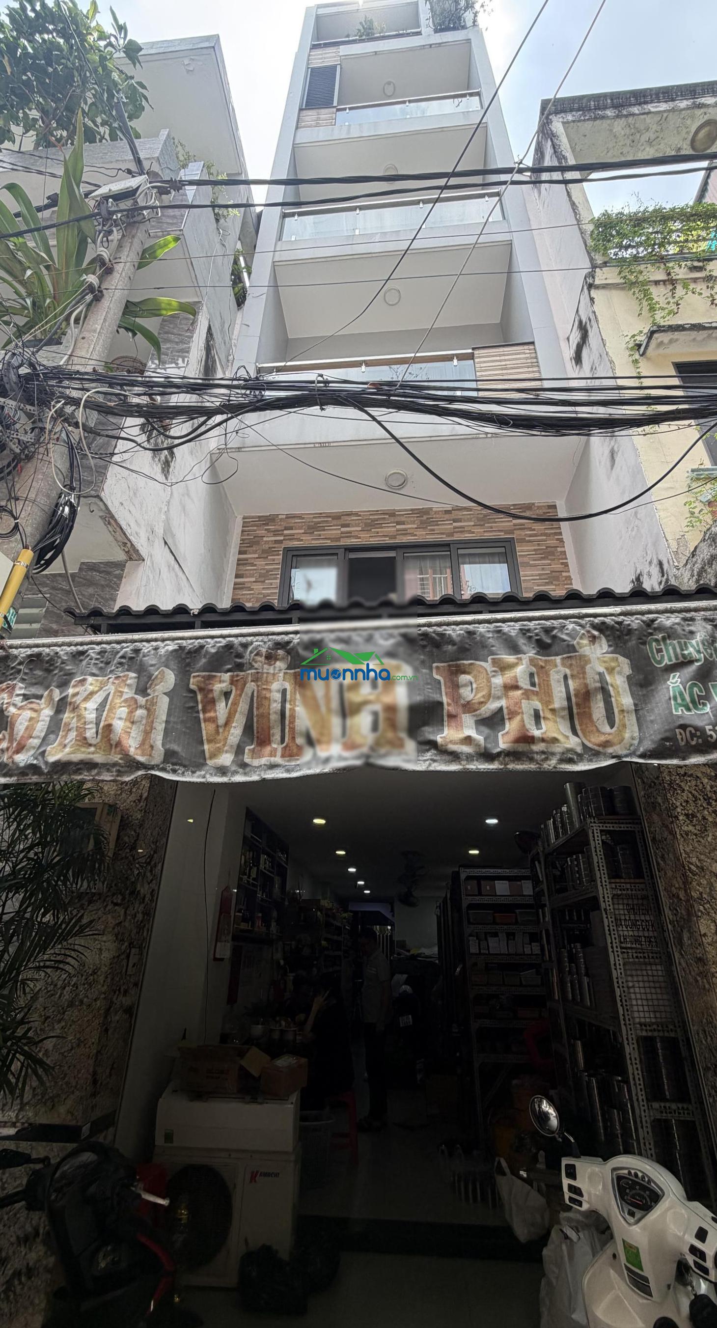 Bán nhà 5 tầng hẻm xe hơi 517 nguyễn tri phương vị trí đẹp hiếm có - 3