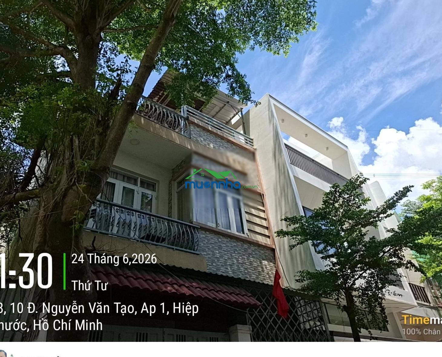 Chủ cần bán nhà 2 tầng hẻm chính xe hơi đậu cửa tại nguyễn văn tạo, nhà bè