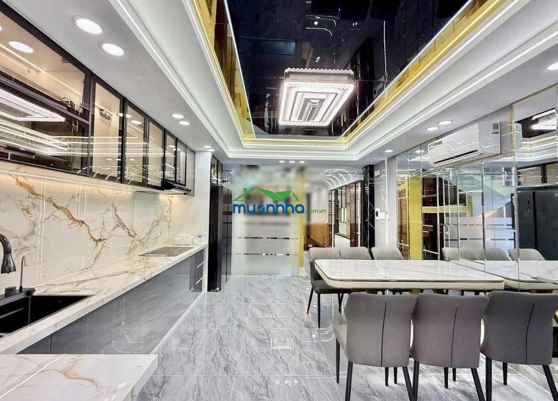 Giảm 700 triệu nhà phố 4m x 21m 4.5 tầng có thang máy, hẻm nhựa 8m thông đường lê thị riêng q12 - 4