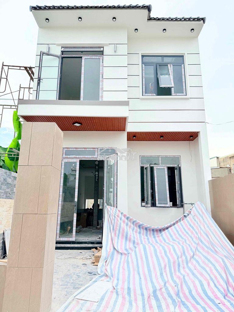 Nhà xây mới ngang 6m thiết kế mới full nt - 2