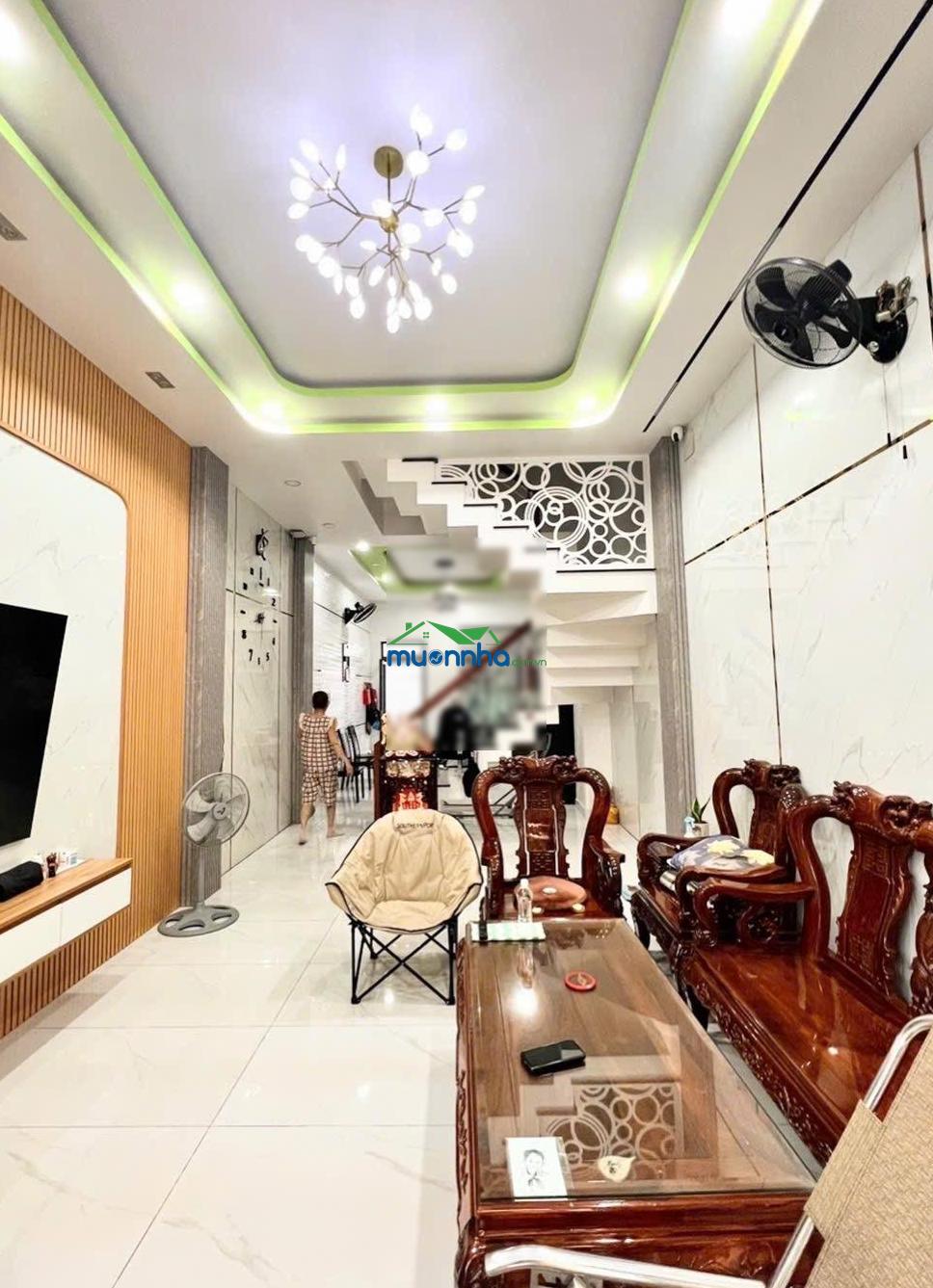 Bán gấp căn nhà siêu đẹp - đường an dương vương, bình tân - dt 72m², 4 x 18m, 4 tầng. - 3