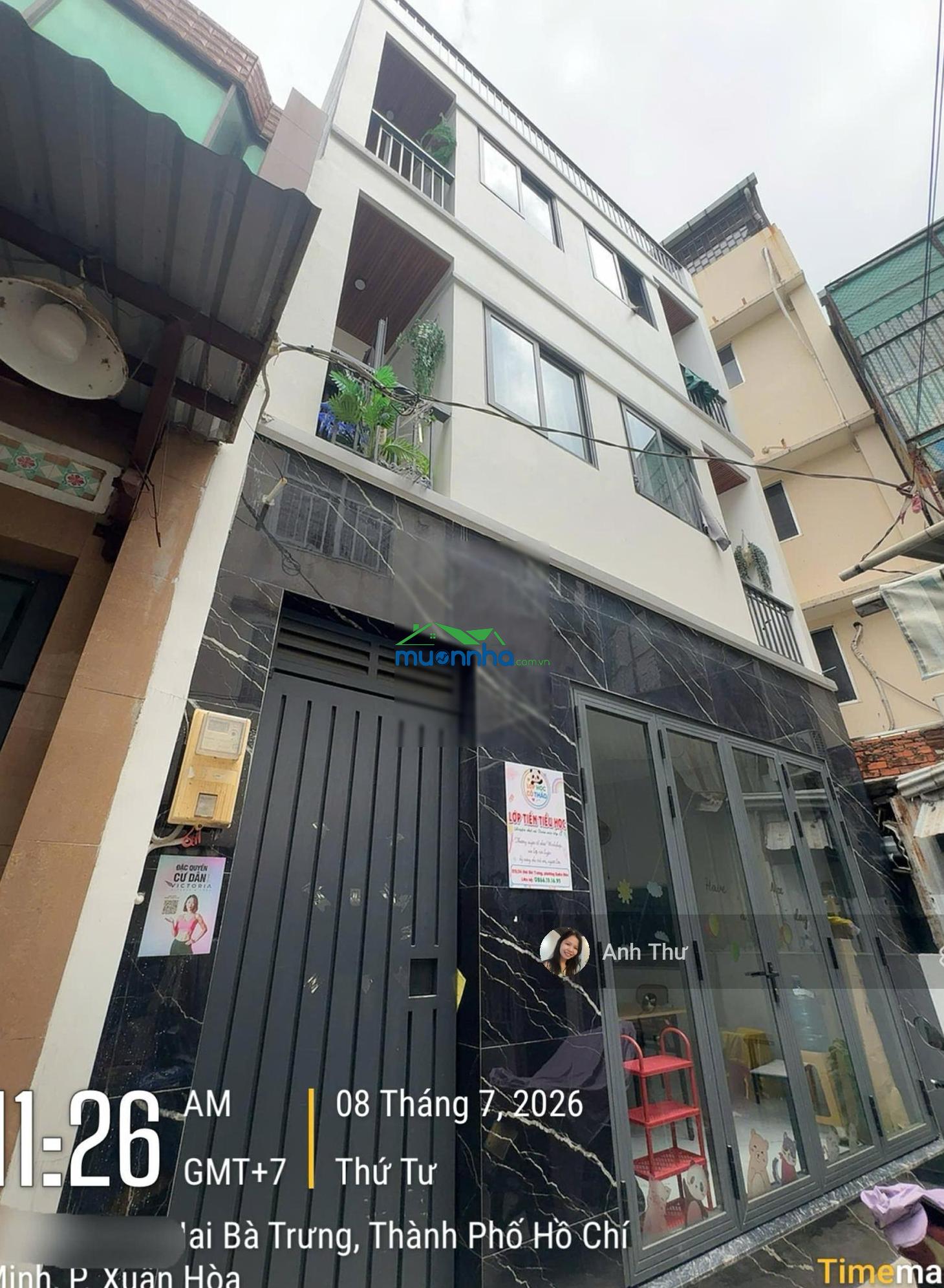 Giảm 1,5 tỷ bán gấp! nhà hai bà trưng ngay chợ tân định (6x14,5m) 4 tầng 8chdv 70tr/th - 15,5 tỷ tl