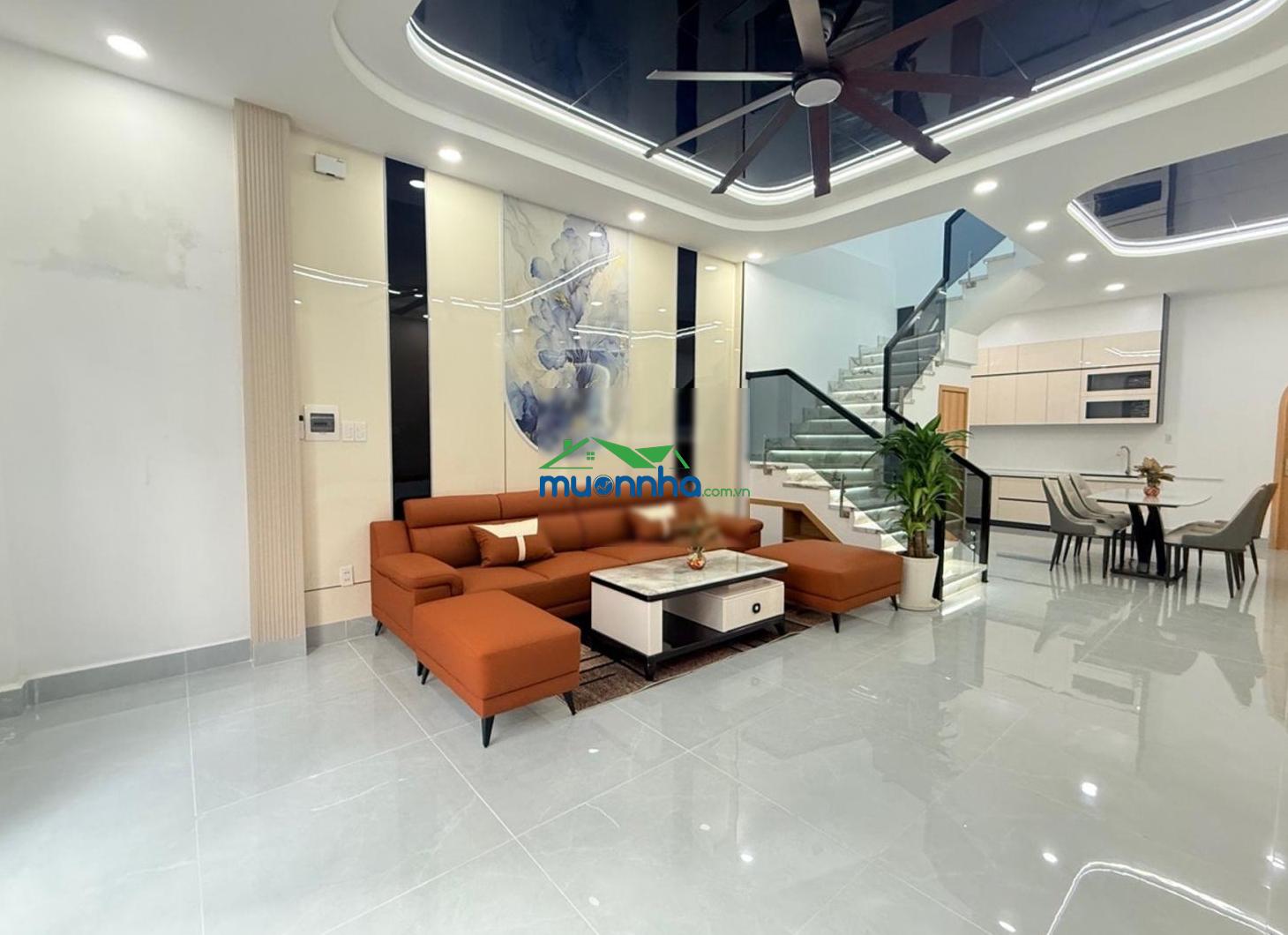 Nhà mới 2 tầng - 70m² - ngang 5m - 3pn - hẻm xe hơi thông - hương lộ 2 - bình tân - 3