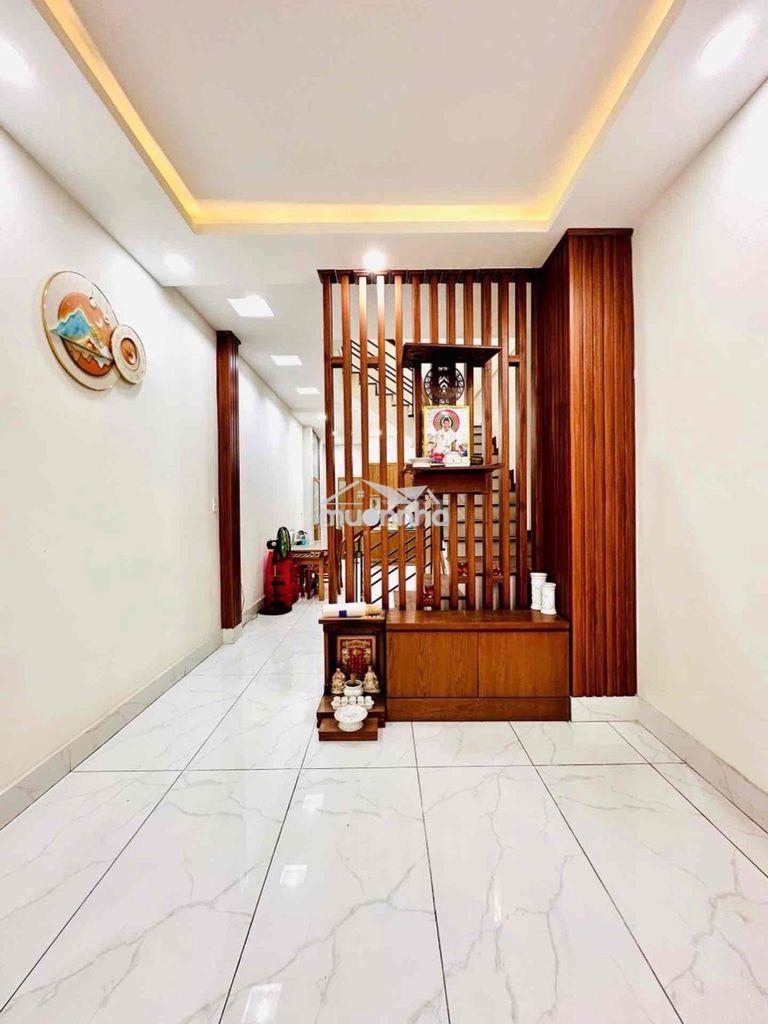 💥Nhà đẹp 2 tầng - 5m x 16m - ô tô vào nhà  ngay phan huy ích gần trườn - 4