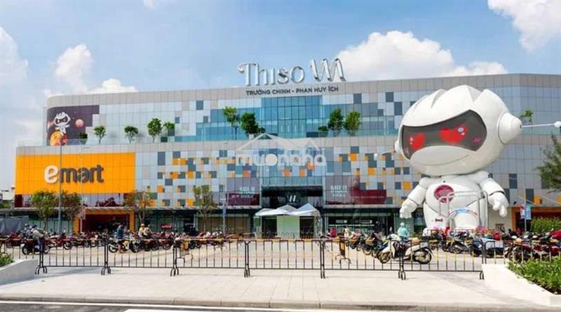 Nhà 90m2 mt hẻm - ngay emart phan huy ích - 4 tầng ngang 6,2m - 11,8t
