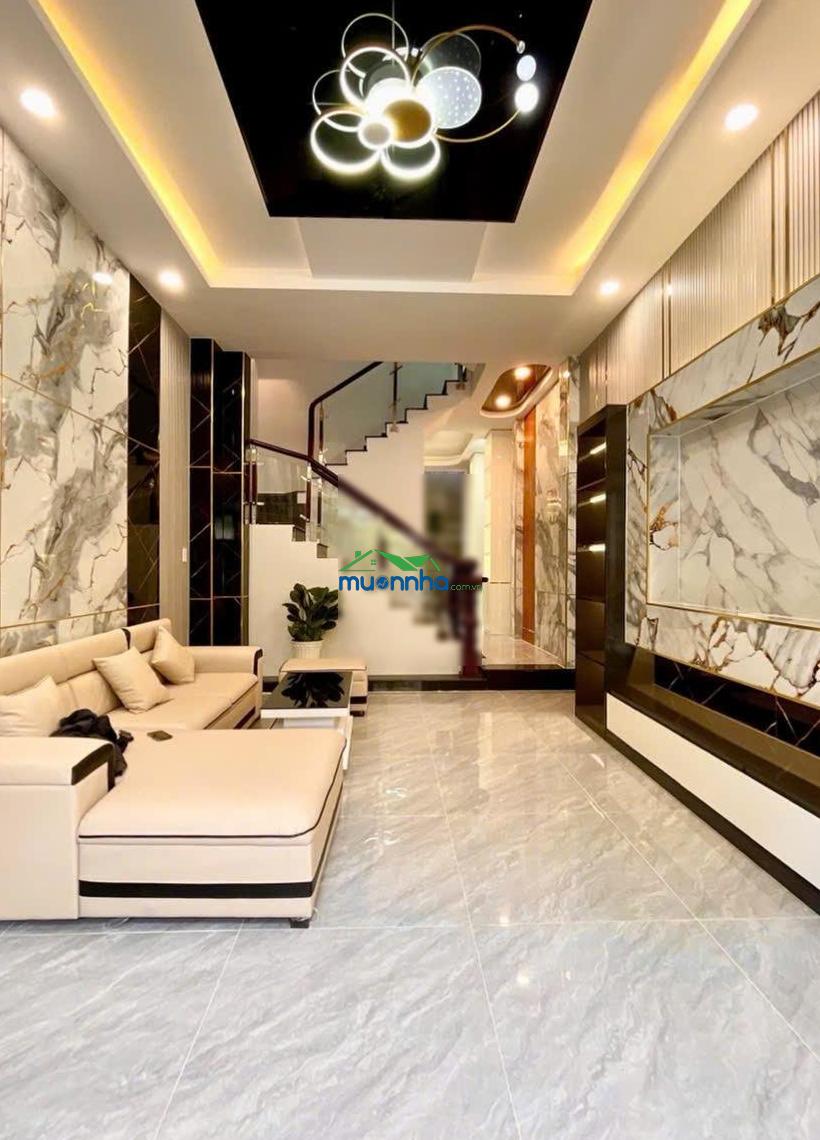Bán nhà riêng kdc hiện hữu 4 tầng 5pn đường 385 rộng 6 mét gần chợ tăng nhơn phú (50m²) 7.950 tỷ - 3