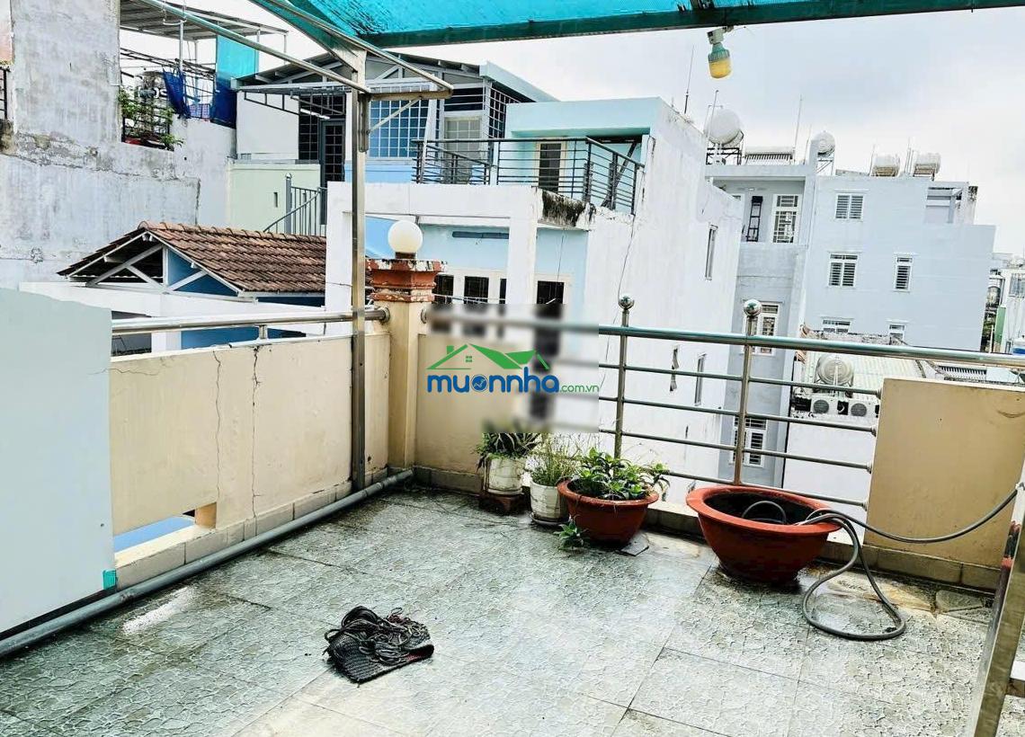 Bán nhà hẻm 3m cách mạng tháng 8 quận 3 dt 3 x 9 27m² 4 tầng giá 6,5 tỷ tl