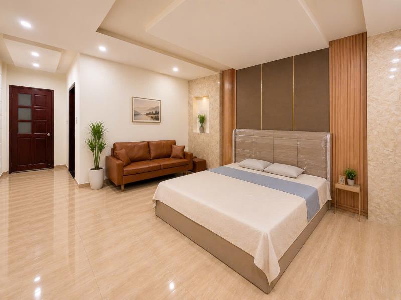 Khai trương căn hộ mới phan văn trị – phòng rộng – cửa sổ lớn nhiều ánh sáng – gần chợ bà chiểu - gần đh văn lang  - 2