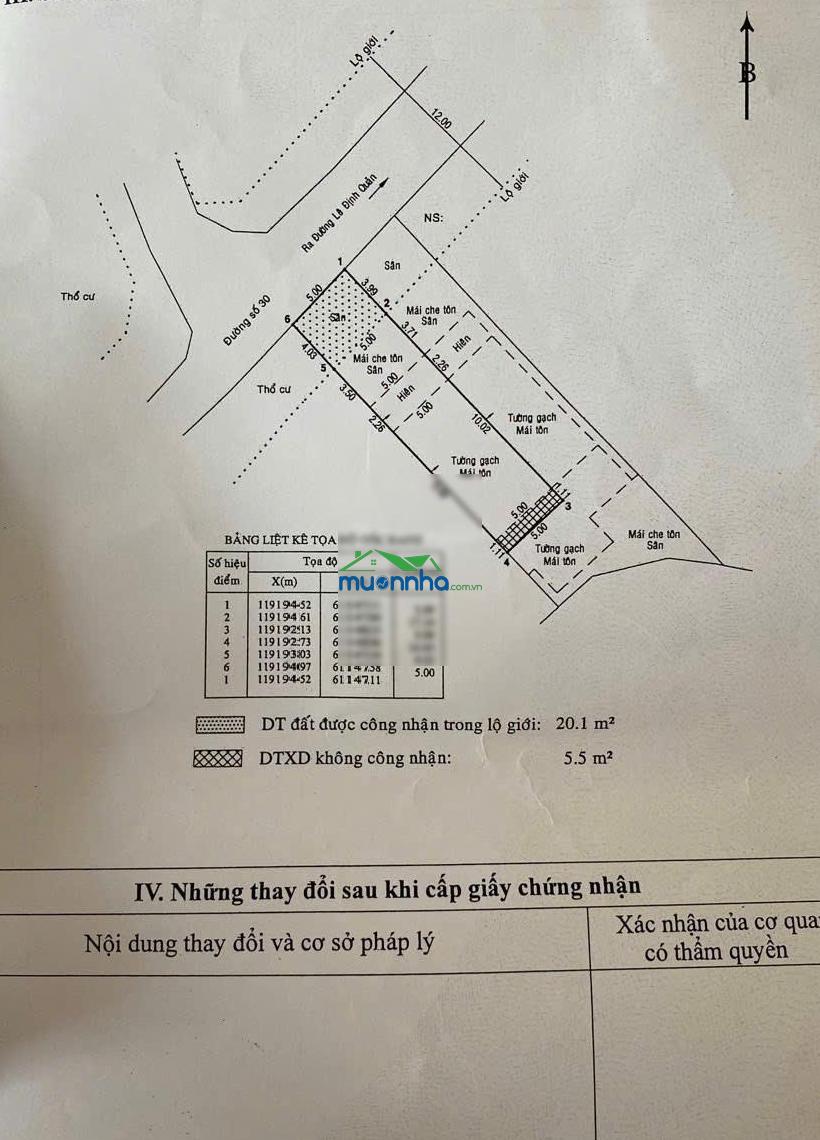 Bán nhà riêng kdc hiện hữu có 3pn đường số 30 gần ngay chợ cây xoài p. cát lái (105m²) 9 tỷ