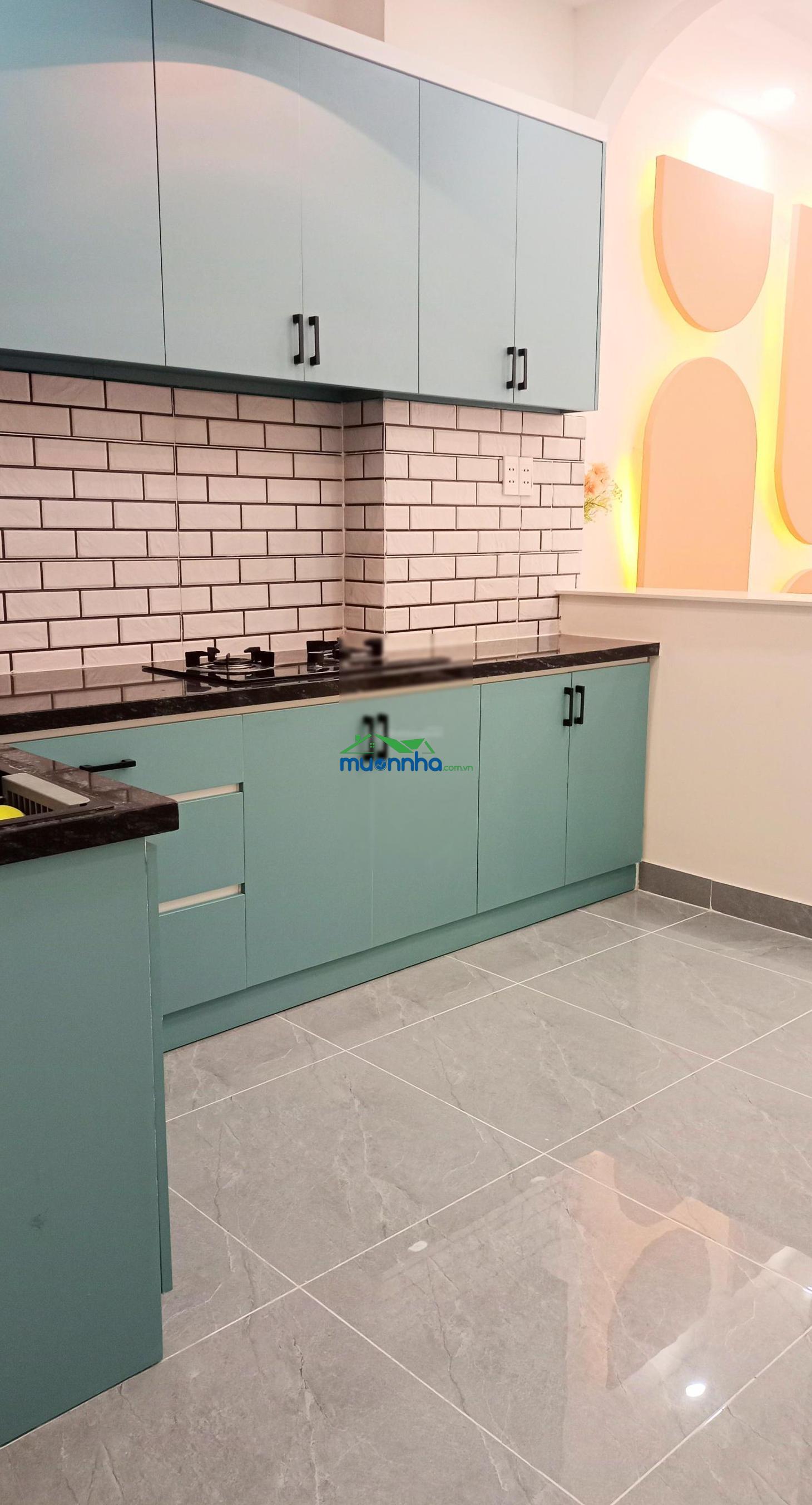 Nhà xây mới, quang trung 60m², 4 pn. tặng nội thất cao cấp, gần siêu thị coopmart - 4