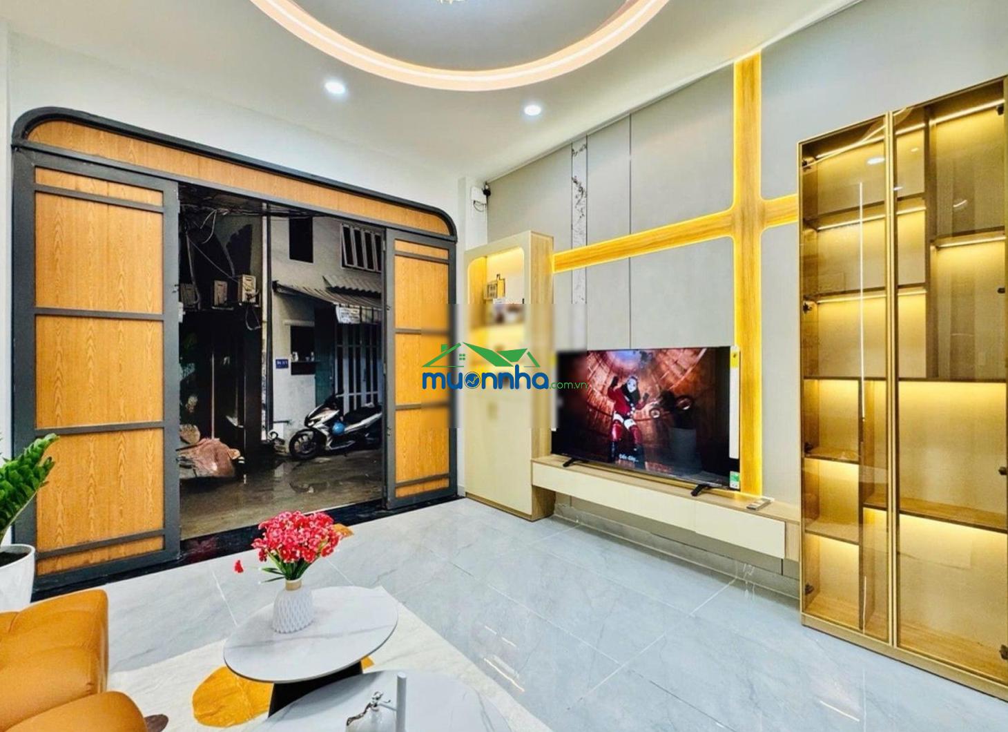 Hẻm 5m xe hơi đỗ cửa - nhà 3 tầng 4pn, 48m2 - full nội thất luxury - chợ bà chiểu, p.24, bình thạnh - 3
