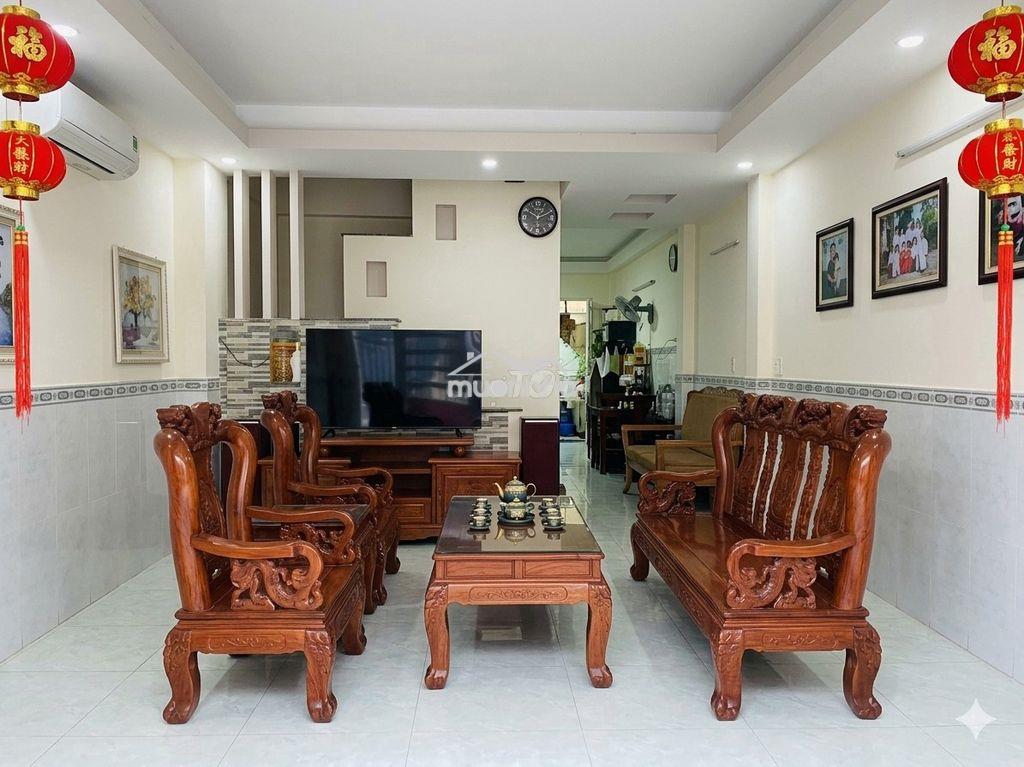 Nhà đẹp 4 tầng 256m2 dts, hxh huỳnh tấn phát, ngang 5m,4pn, giá 5.x tỷ - 2
