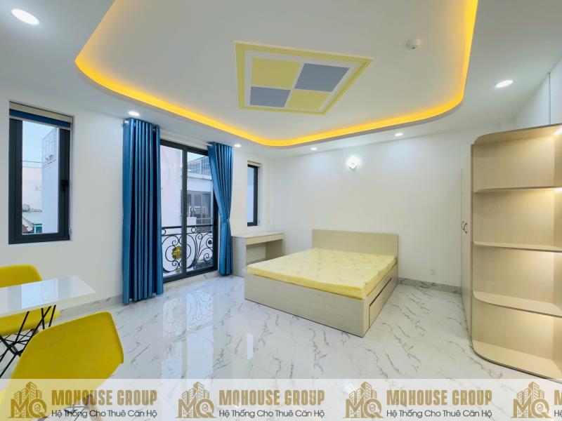 Cho thuê phòng studio tại bình thạnh - phòng mới - ban công - 4