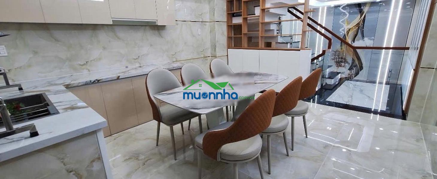 Nhà hẻm xe tải quay đầu - 3 tầng đúc - 3