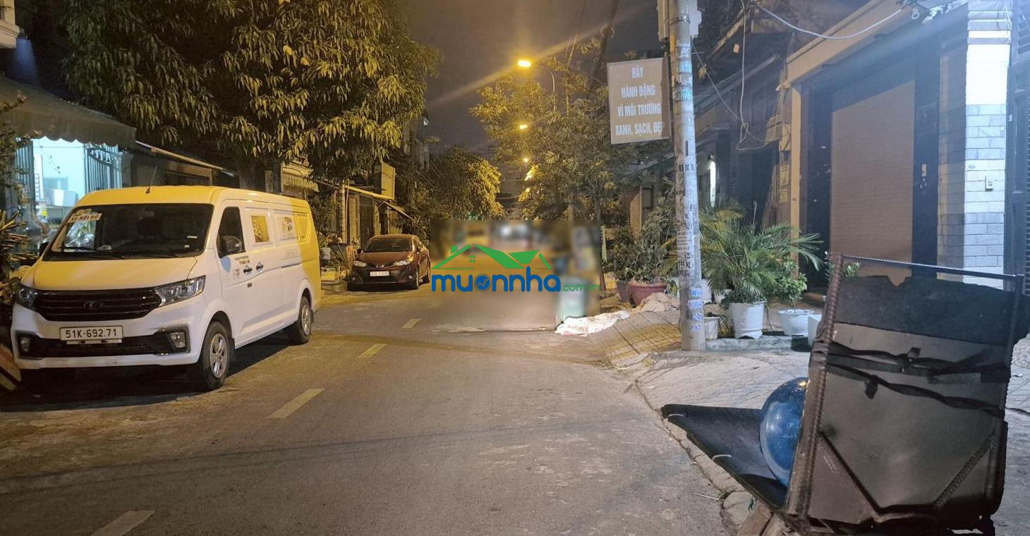 Bán nhà cấp 4 (100m2) thổ cư. đường 14m phường tây thạnh