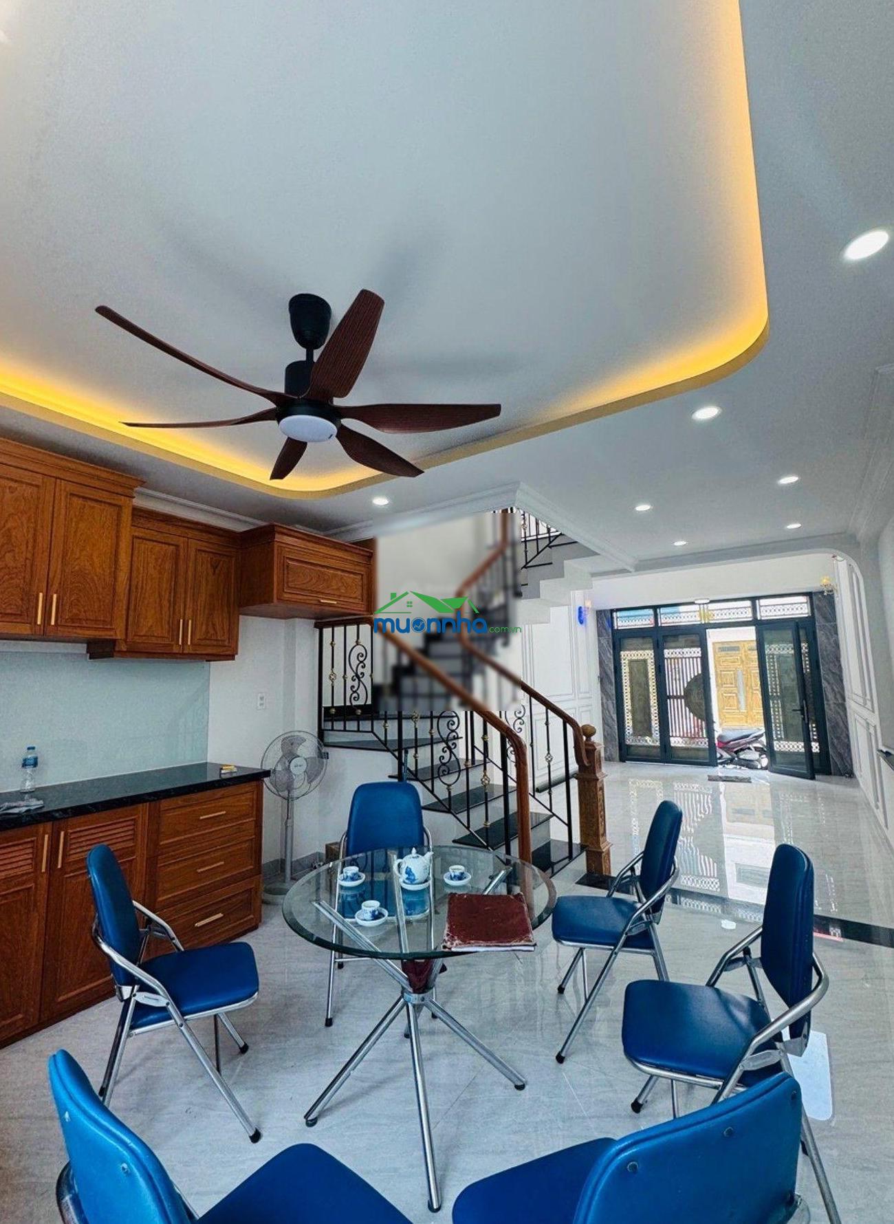 Nhà mới gác lửng 1 trệt 3 lầu gara ô tô trong nhà hẻm xe hơi phường hiệp bình chánh - 3