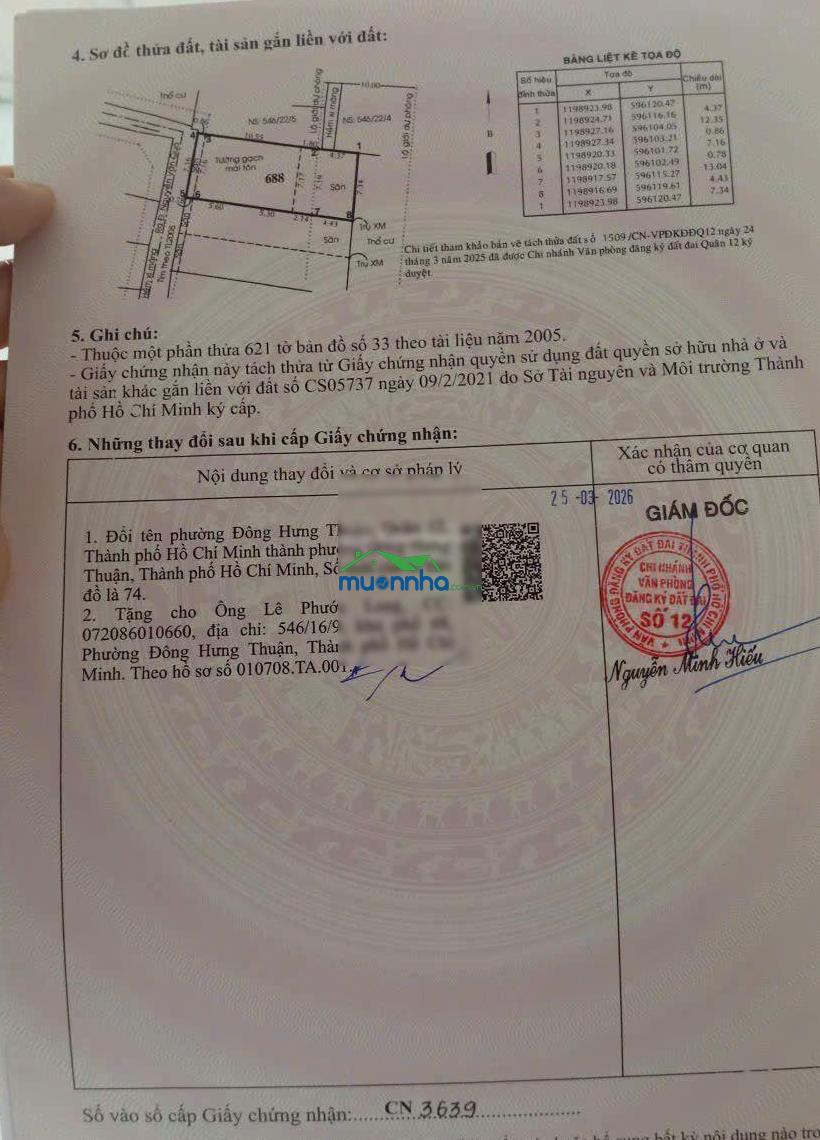 Bán nhà riêng 98m2, 5,2 tỷ, tại 546/16/9 nguyễn văn quá, đông hưng thuận, q12, hcm giá ưu đãi đẹp - 4