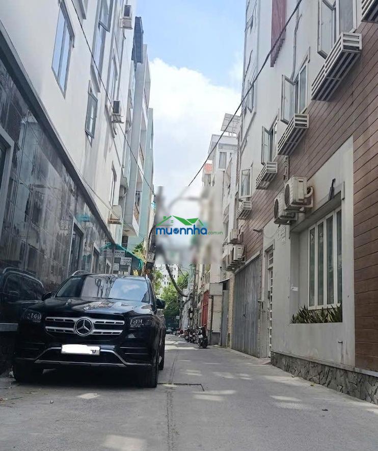 Nhà sang - hẻm đẹp - nhà 4 tầng x 64m2 - hẻm xe hơi - ngay trường cán bộ - q. bình thạnh