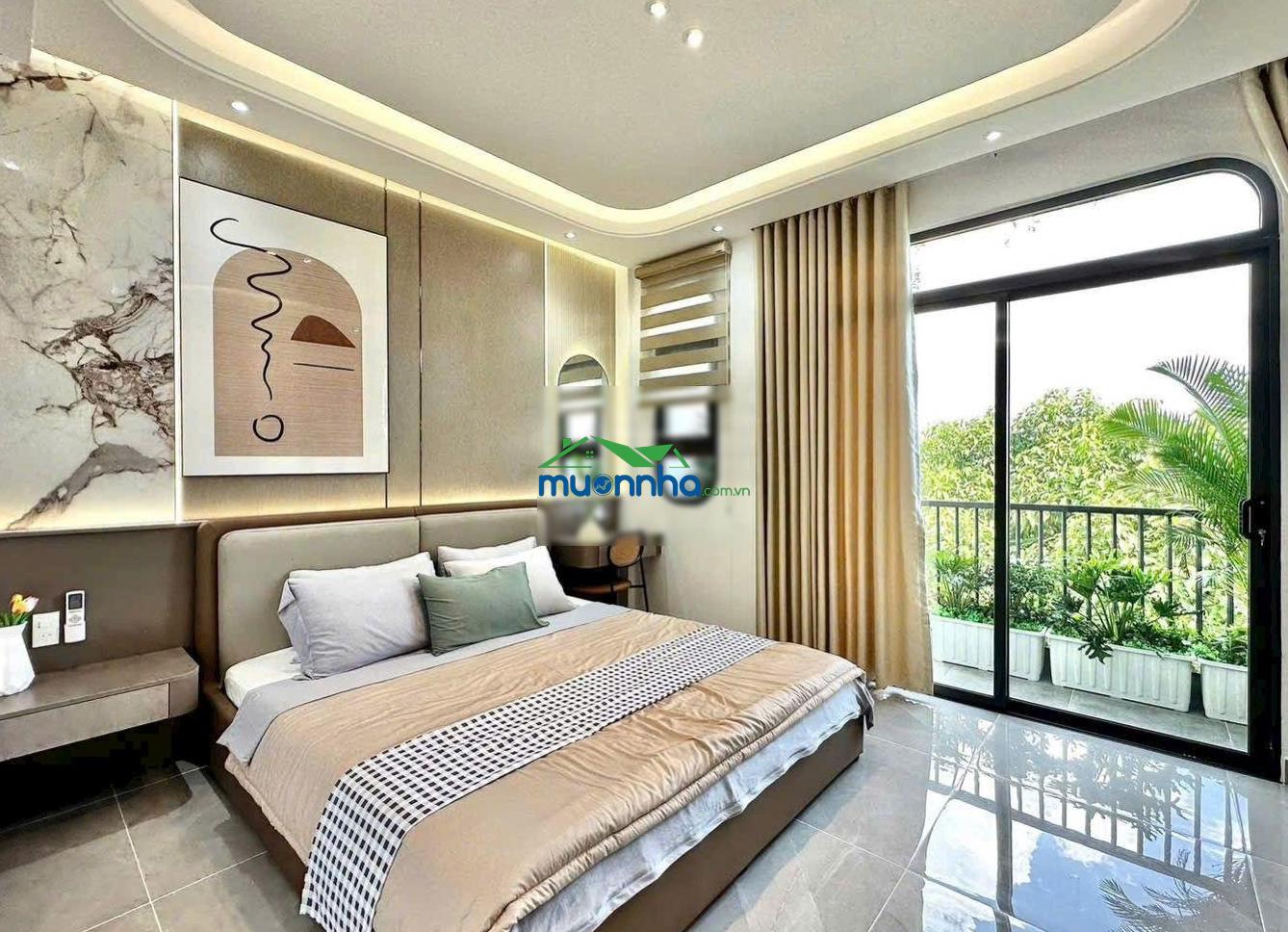 Siêu phẩm nhà đẹp 4,5x16m 1 lửng 3 lầu hẻm 6m 1/ lê thị riêng, gần thcs nguyễn trung trực