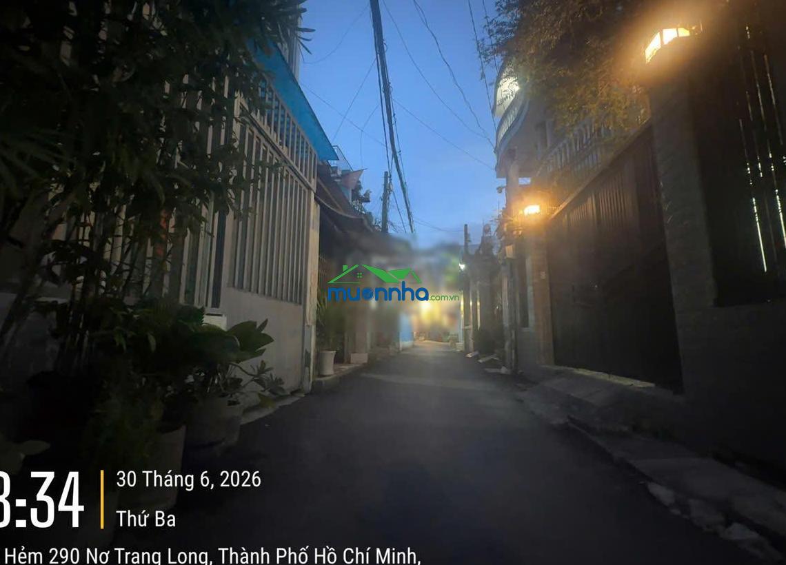 Cần bán gấp nhà hẻm xe hơi nơ trang long. dt: 4x22m. trệt, lầu. giá bán nhanh 8 tỷ 800 triệu. - 3