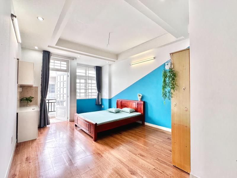 Studio siêu rộng thoáng 35m2 ban công riêng, cửa sổ lớn siêu xịn - hẻm 749 huỳnh tấn phát, quận 7 - 2