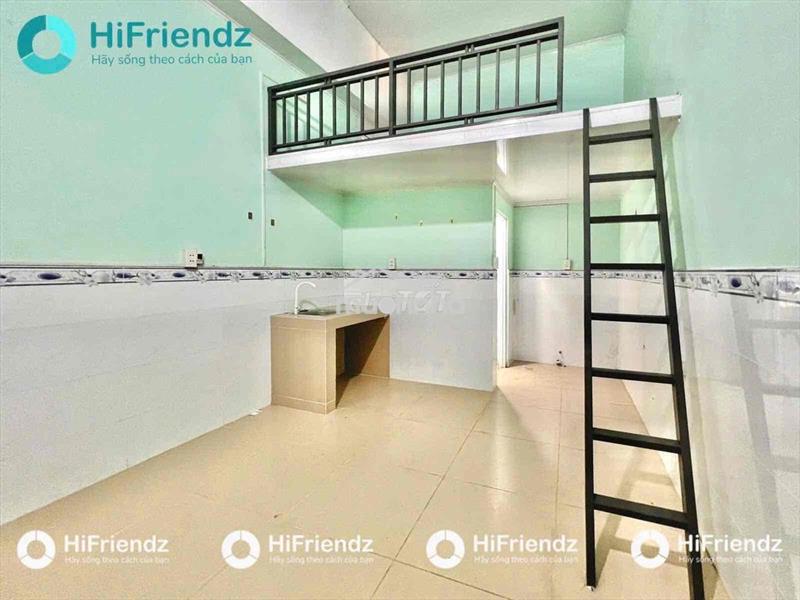 Cho thuê phòng gác trệt sẵn máy lạnh giá rẻ tân phú gần đh văn hiến