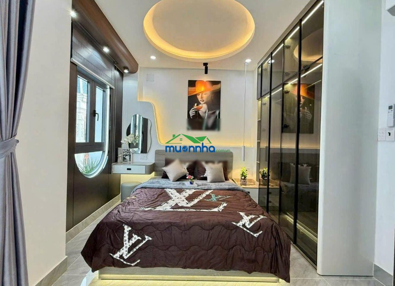 Bán nhà 5m x 12m xây mới 4.5 tầng có thang máy 450kg đường tân chánh hiệp 16 gần bệnh viện quận 12