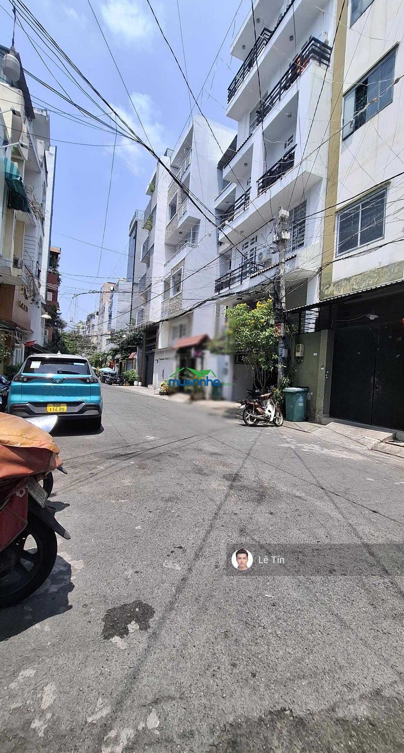 Bán nhà hẻm 12m cmt8, quận 3, 100m2, 4 tầng, 14 phòng chdv, chỉ 17 tỷ hơn - 2