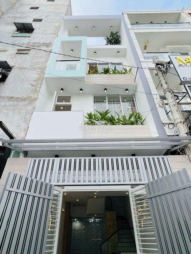 Nhà mới hẻm 1 trục 5m phan huy ích p14 gò vấp 