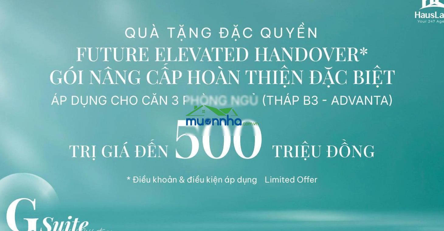 Gladia heights | độc quyền quỹ căn hiếm view sông ngay mở bán đợt 1 | đơn giá 83 triệu/m2 - 2
