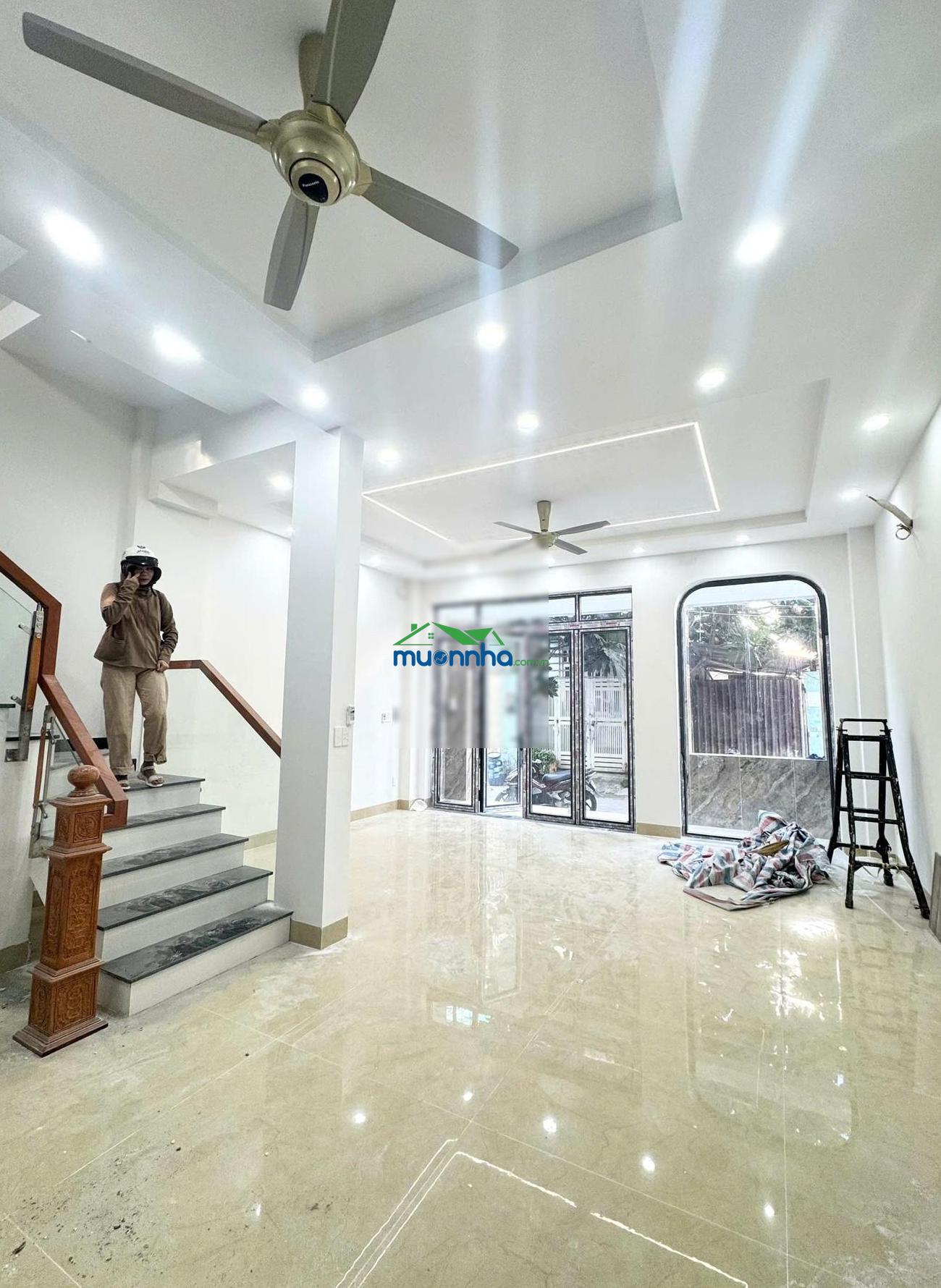 Nhà mới 100% ngang 6m gara ô tô 5 phòng ngủ tăng nhơn phú a
