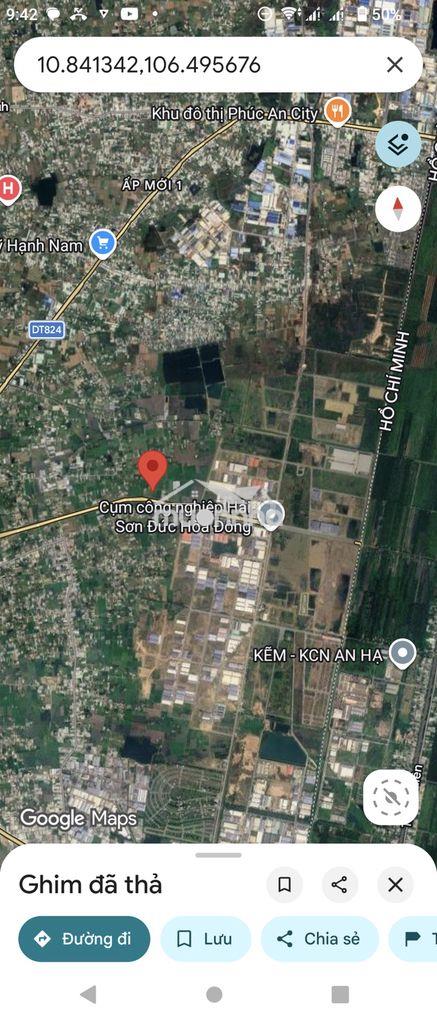 Bán đất thổ cư đấu lưng 823d, xã đức hòa đông  - 4