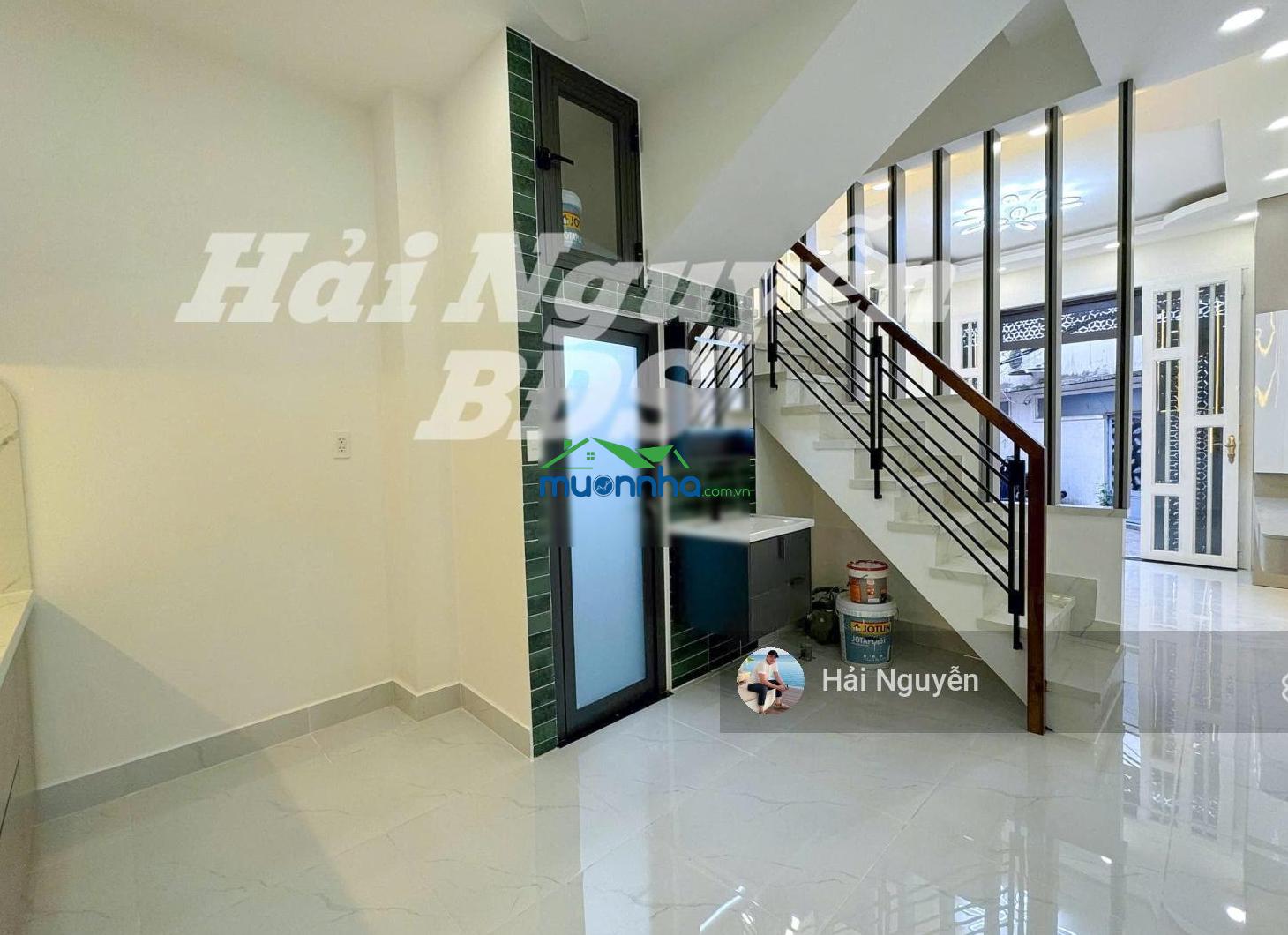 Nhà đẹp 1 lầu hẻm 4m trần xuân soạn q7 - 3.8m x 8.5m - 4 tỷ 650