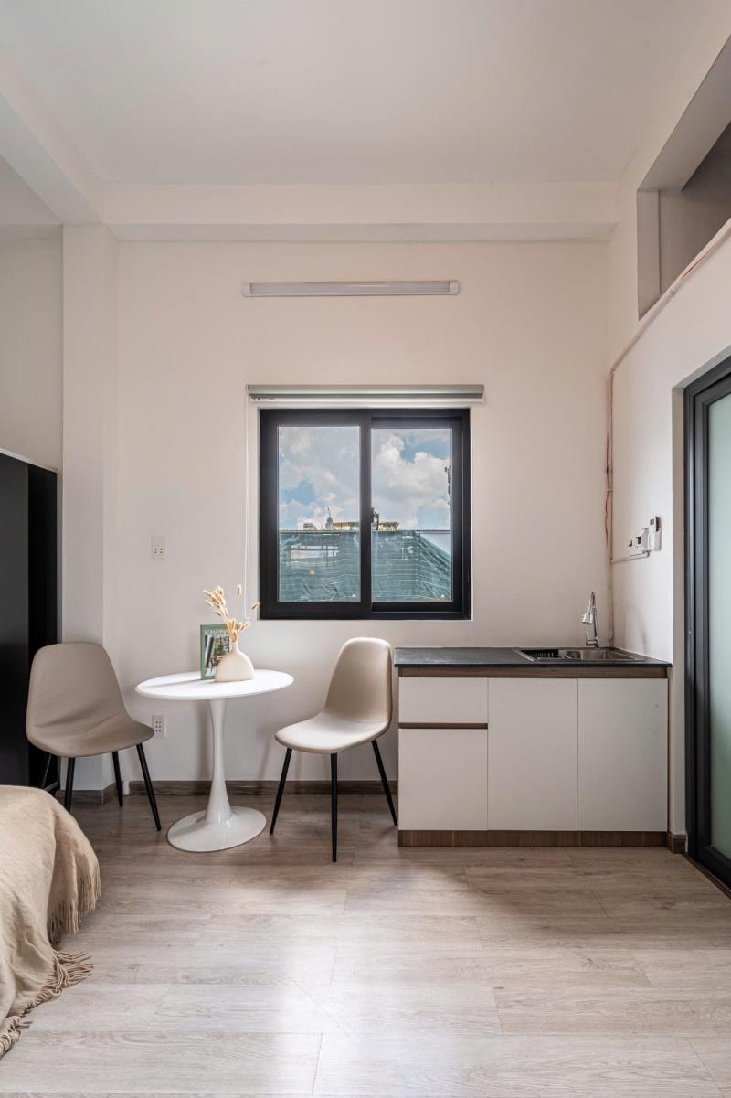 Sát vách q1 - gần cầu thị nghè 2 - huỳnh tịnh của p19 bình thạnh  - phòng studio. nt như hình  - 3