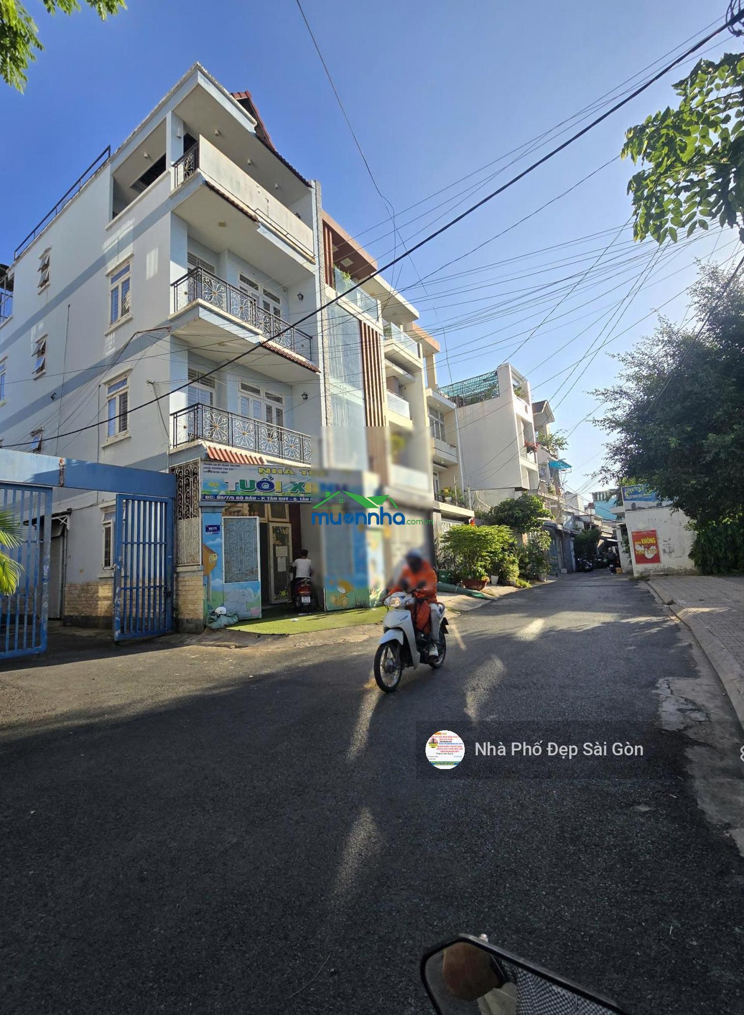 Siêu phẩm góc 2 mặt đối diện công viên đường 10m gò dầu - tân phú. dt 4.5x17m - đúc 4 tấm 11.2 tỷ - 2