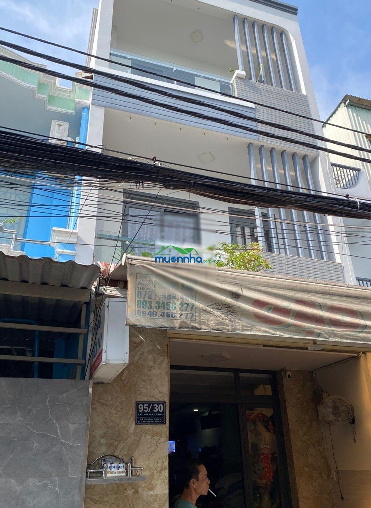 Bán nhà quận 7 - lê văn lương, đường xe hơi thông nhà 4 tầng dt. 70mv chỉ hơn 8 tỷ tl ngay chủ bán - 3