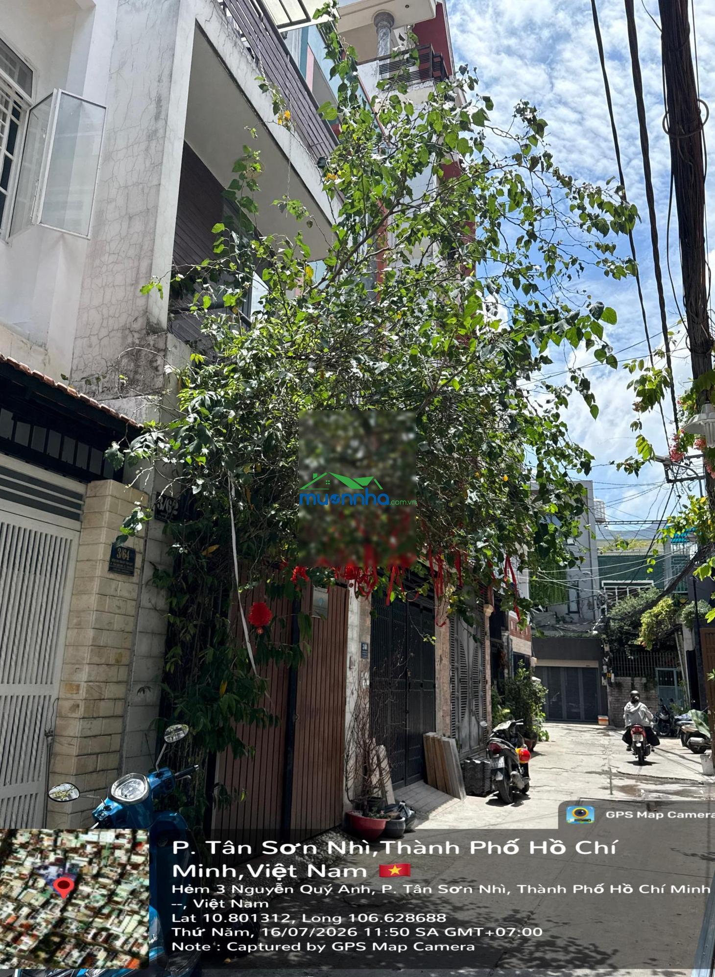 Bán nhà hxh diện tích đẹp 84m2 , 5m x 17m, 4tầng , gò dầu tân phú- nhỉnh 7 tỷ - ngay cụm trường học - 4