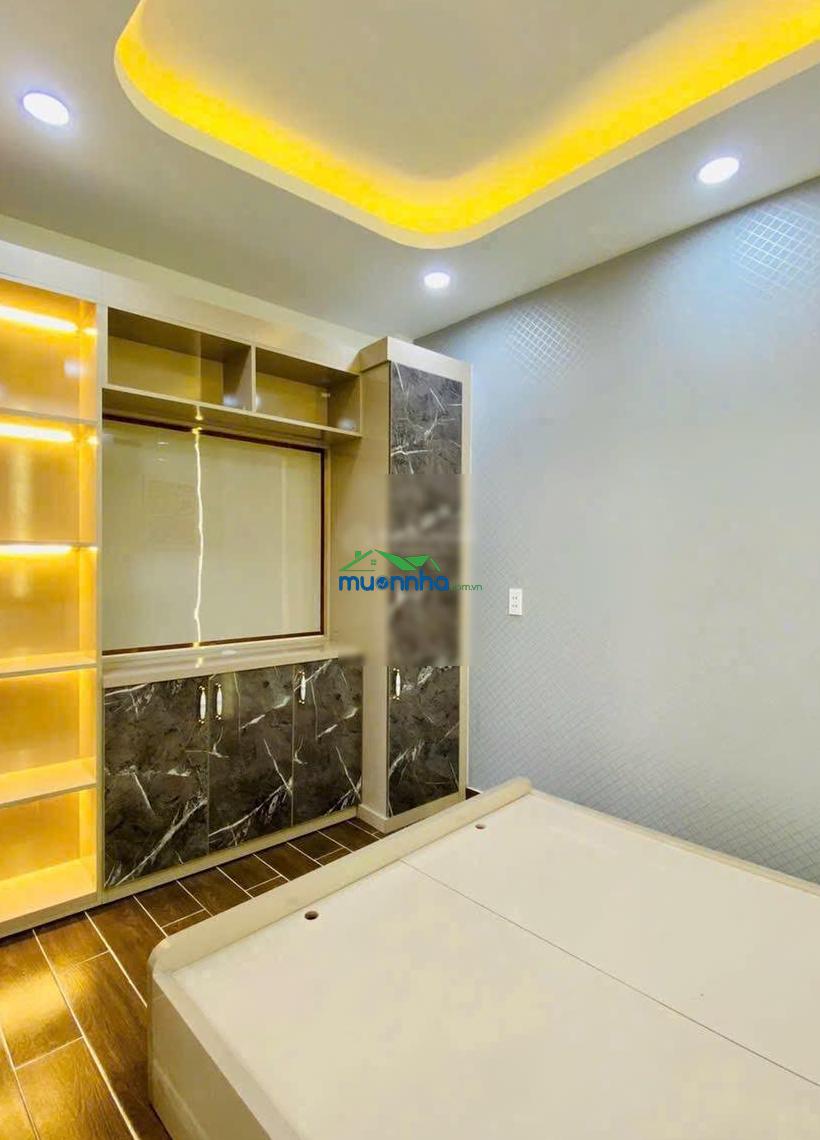 Bán nhà mới xây ở quang trung gần chợ hạnh thông tây sân bay emart 2 - 4