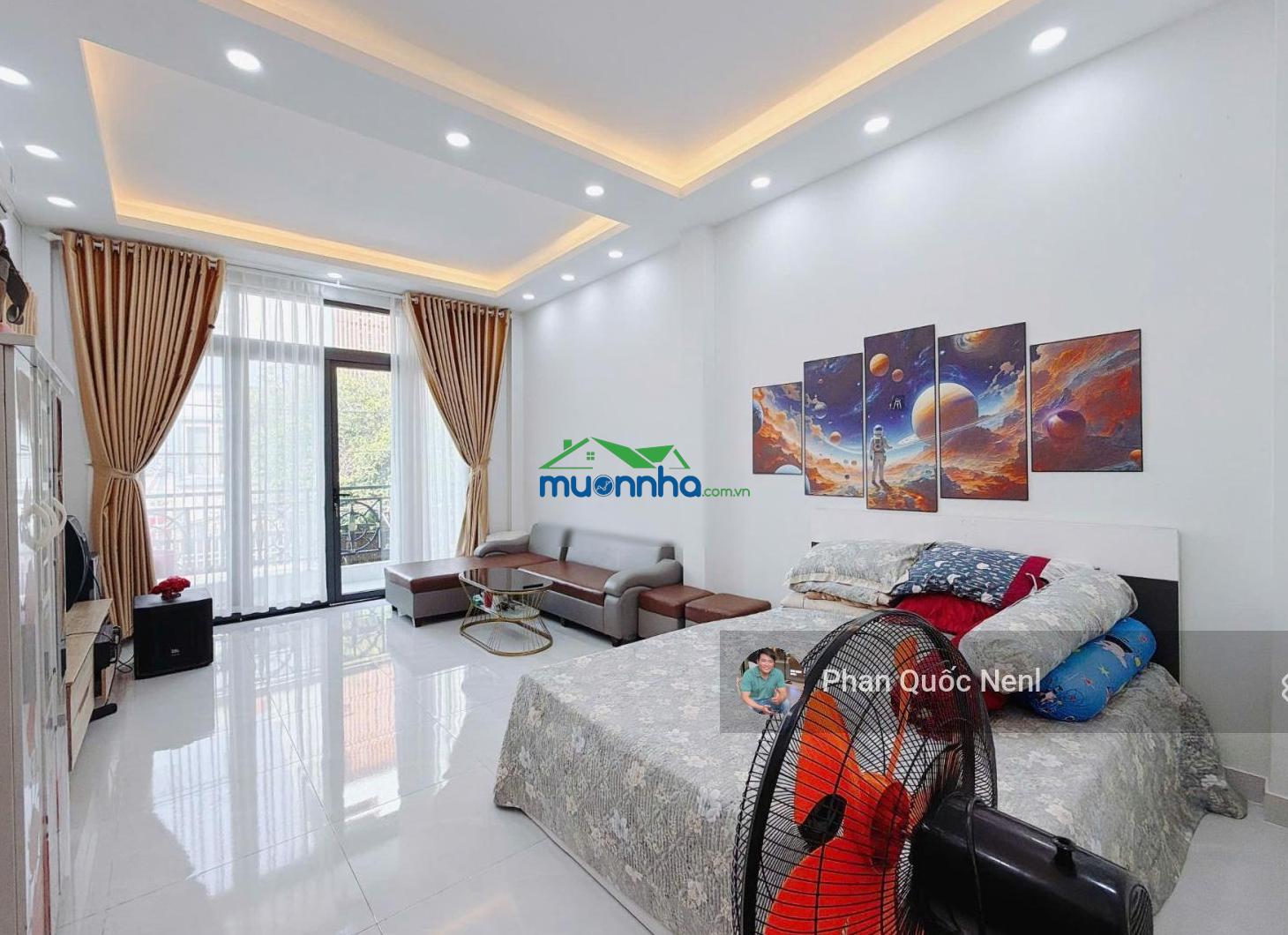 Nhà 4 tầng hẻm xe hơi thông chỉ 5 phút đến aeon mall và parc mall - 117m2 (nở hậu) - giá 16,8 tỷ - 2