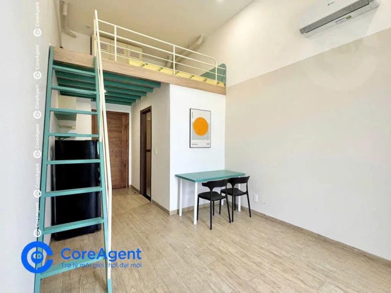 Cho thuê căn hộ dịch vụ cao cấp- full nội thất- ban công - 2