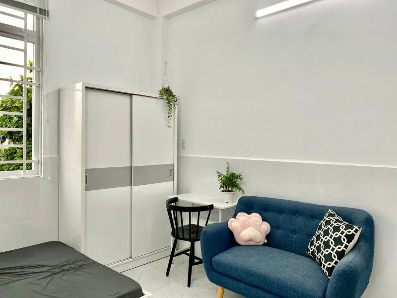 Căn hộ 1 phòng ngủ cửa sổ lớn, thang máy tại nơ trang long, gần phạm văn đồng, đại học văn lang cs3 - 3