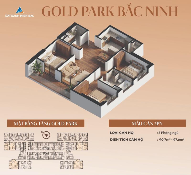 Bán căn hộ chung cư 67m2 giá 2.9 tỷ tại phường thọ xương thành phố bắc giang bắc giang - 3